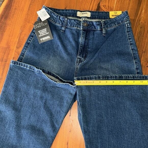 Rock&Roll Cowgirl Bargain Button Flare sz 30 x 34 NWT - Picture 4 of 9